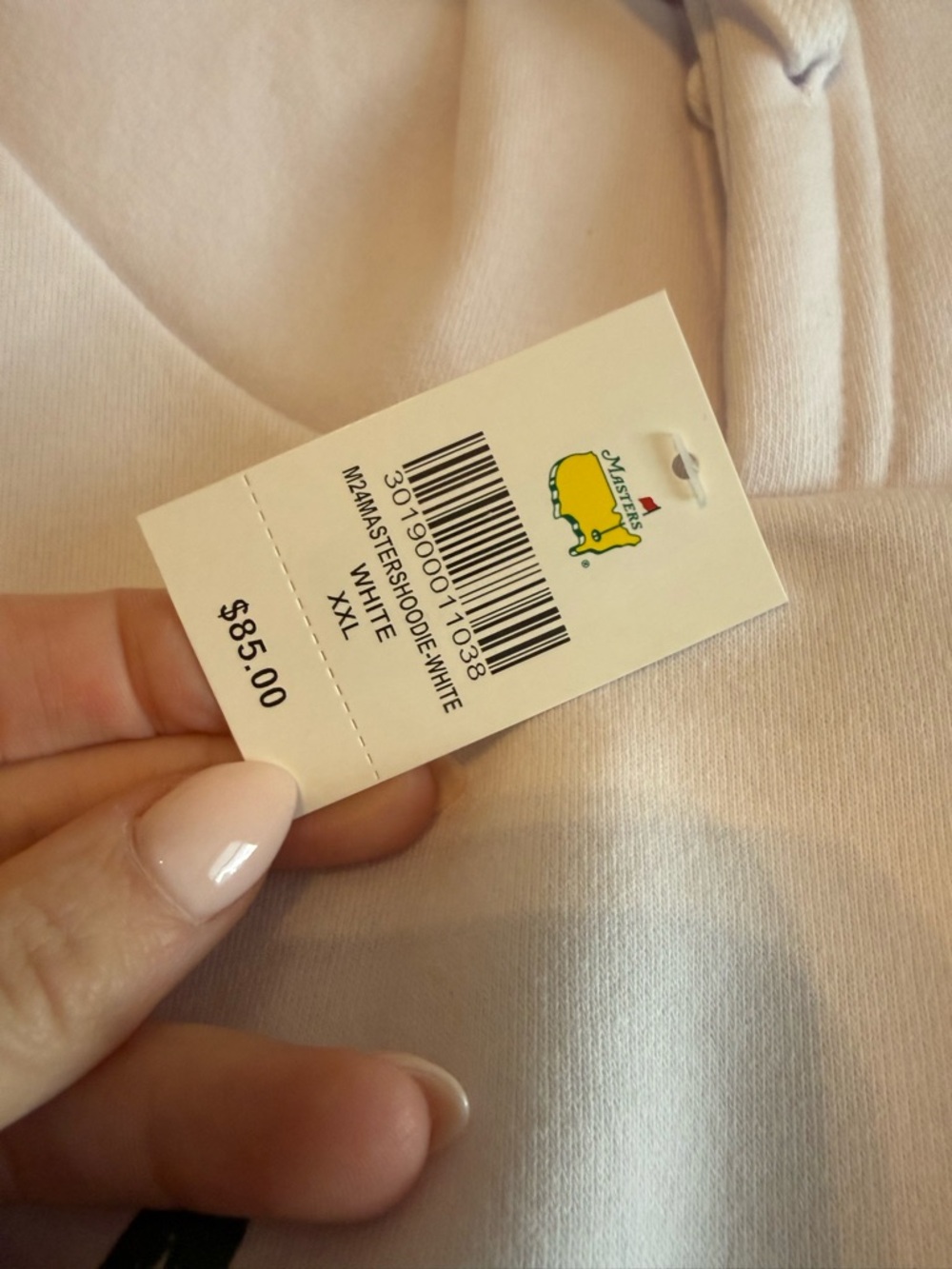 NWT Men’s XXL Masters Hoodie - Picture 3 of 4